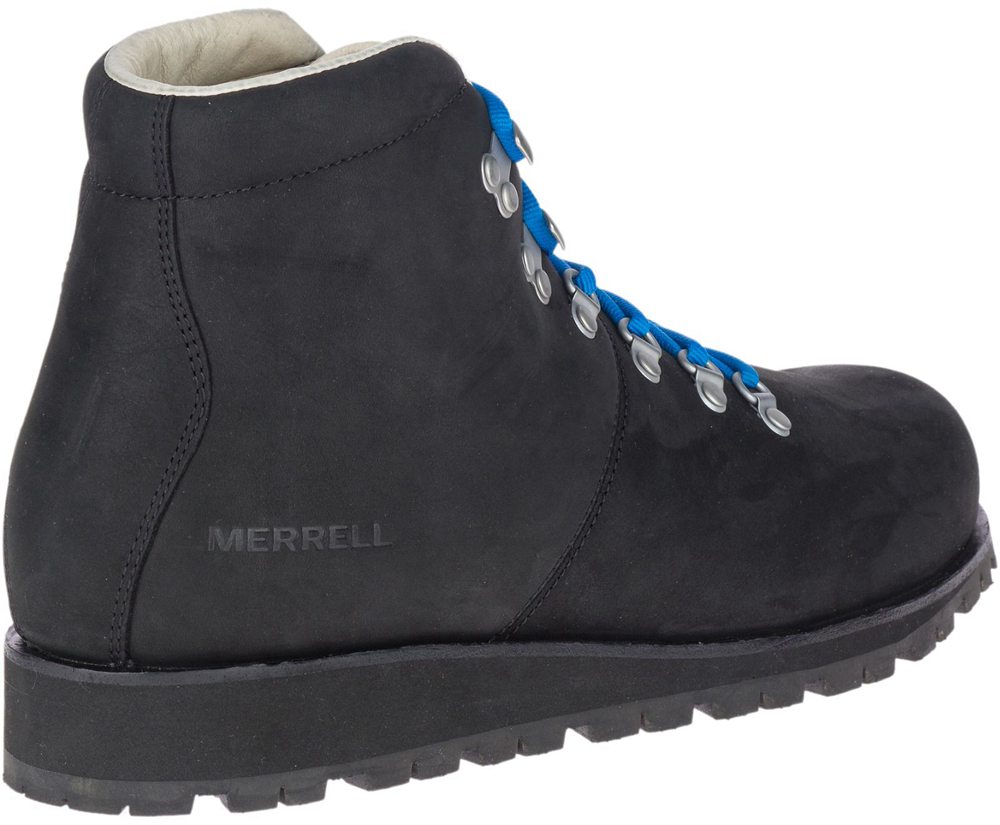 Merrell Boots Black - Wilderness Lt Waterproof - Mens 38CUZRENX